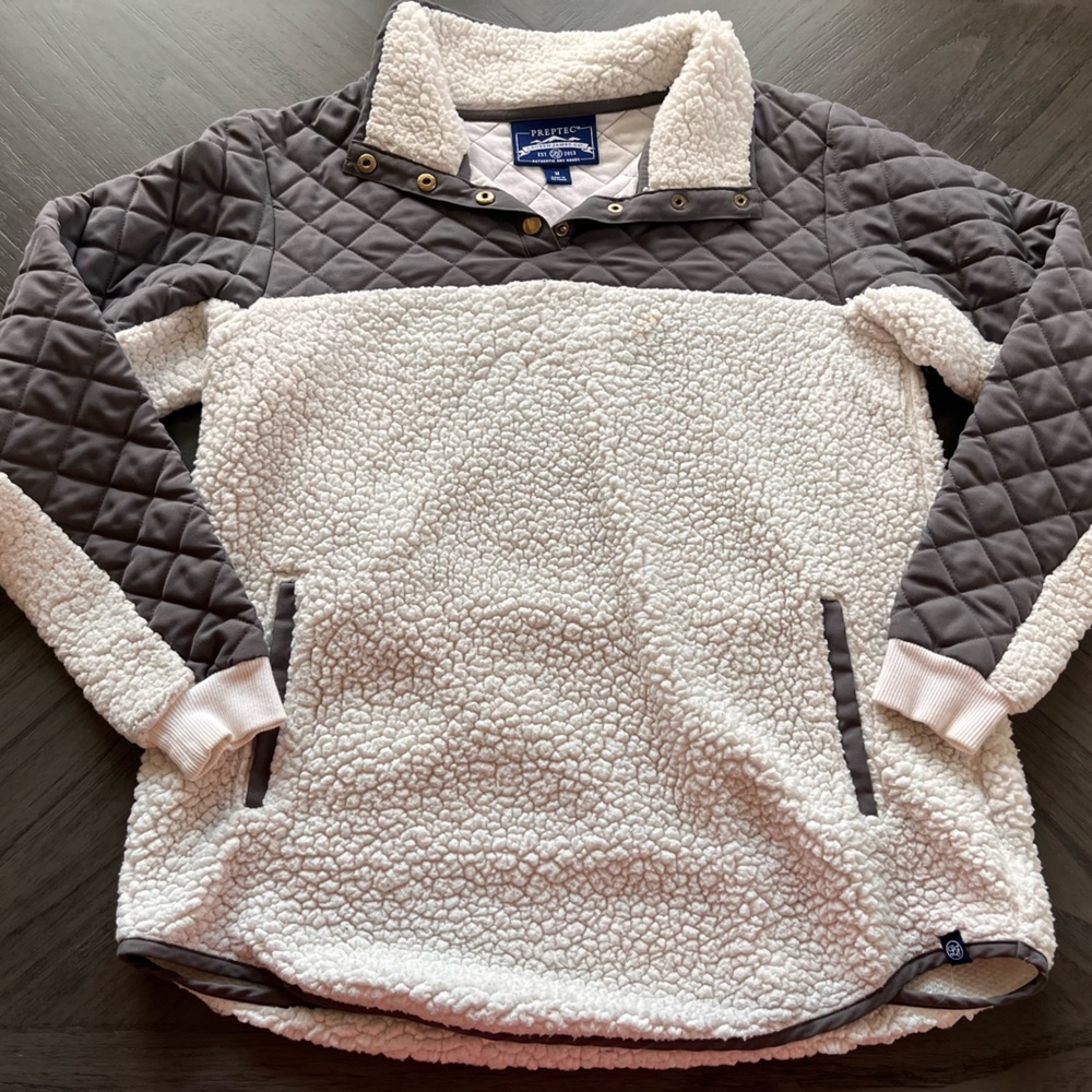 Lauren James Quarter Button Pullover - image 1